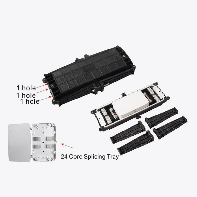 T6-001 96 Core Fiber Optic Splice închidere