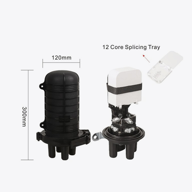 T6-105H 48 Core Fiber Optic Splice închidere