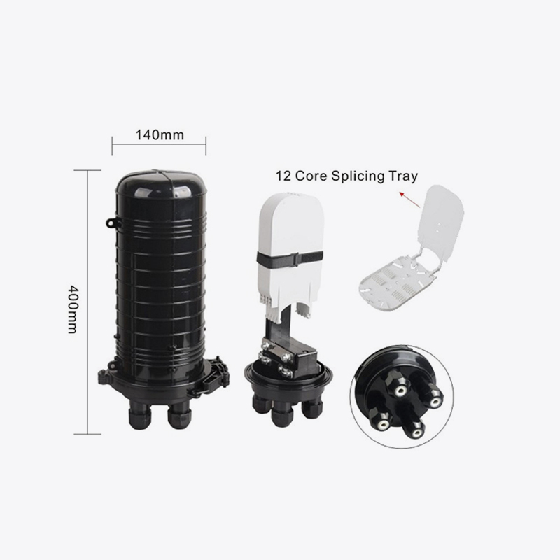 T6-107M 72 Core Fiber Optic Splice închidere