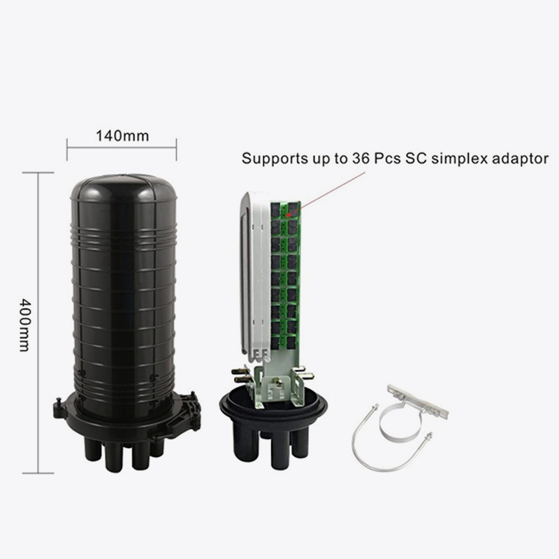 T6-109H 48 Core Fiber Optic Splice închidere