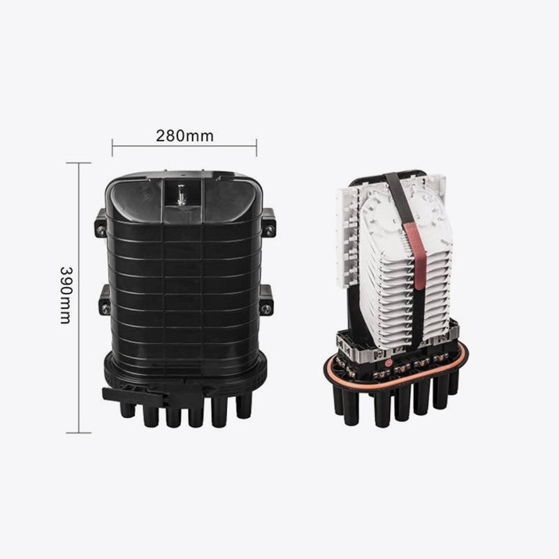 T6-112H 144 Core / 288 Core Fiber Optic Splice închidere