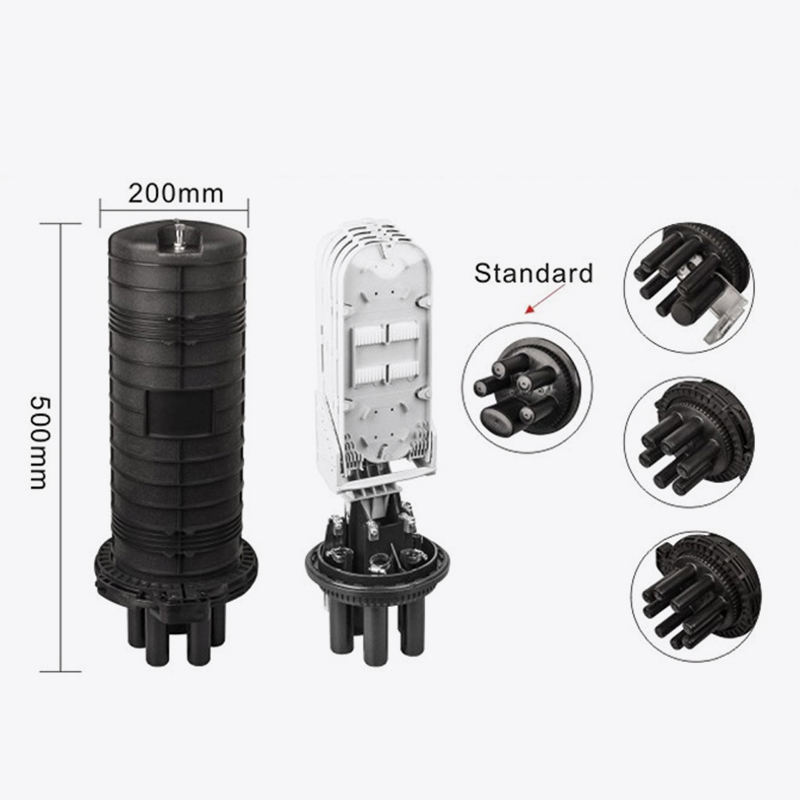 T6-116H-A 96 Core Fiber Optic Splice închidere