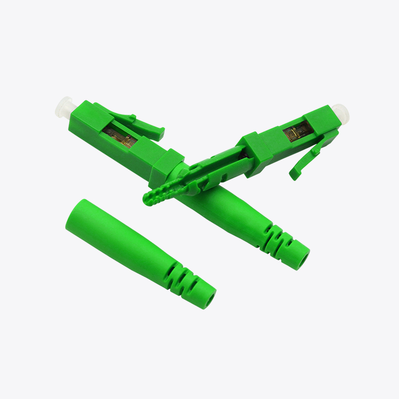Conector rapid T4-54 LC cu fibră optică